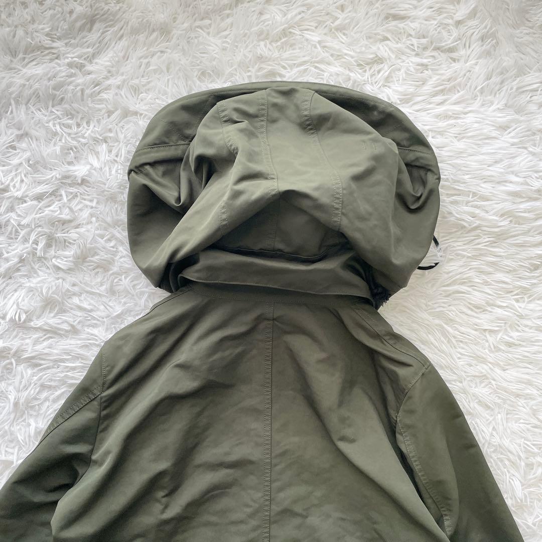 THE RERACS ザリラクス モッズコート ロング カーキ 36