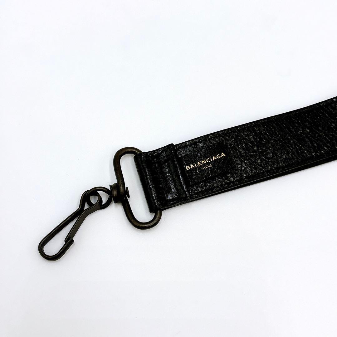 【LOOOVE】極美品＊バレンシアガ ランヤード レザー ネックストラップ