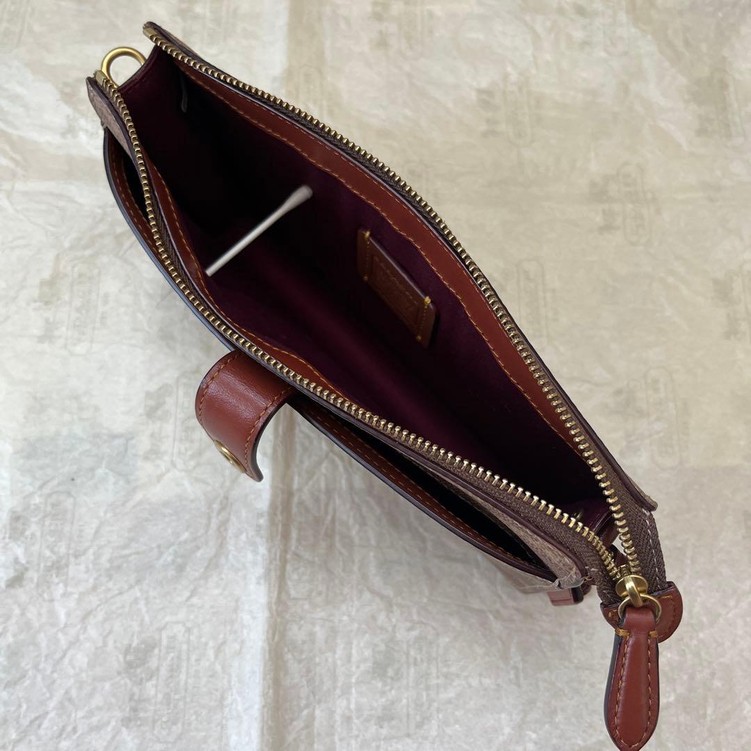 coachコーチ ノア ポップアップ メッセンジャー シグネチャー 極美品