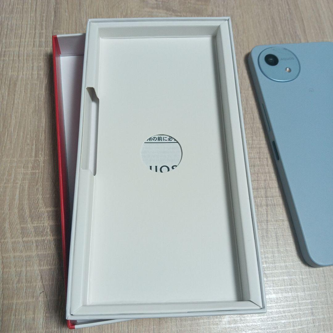 docomo Android スマートフォン AQUOS　箱付き