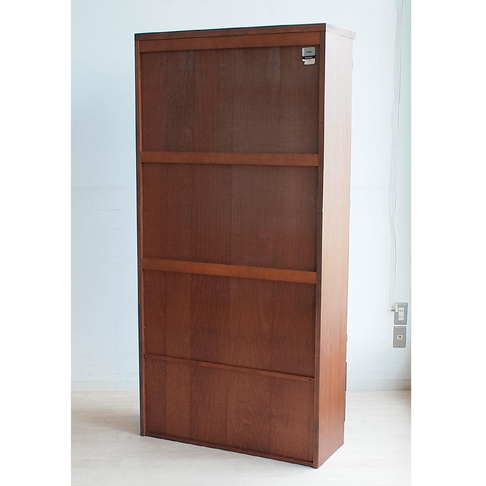 カリモク/karimoku ガラス扉 本棚 書棚 ブックシェルフ ZR23986