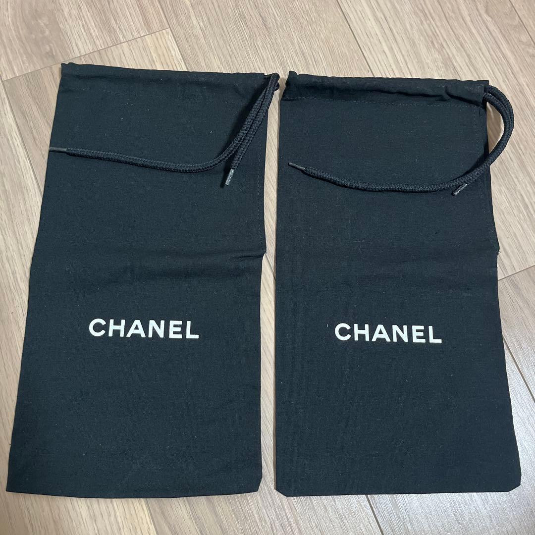 CHANEL ブラック ミュール 箱・保存袋付き