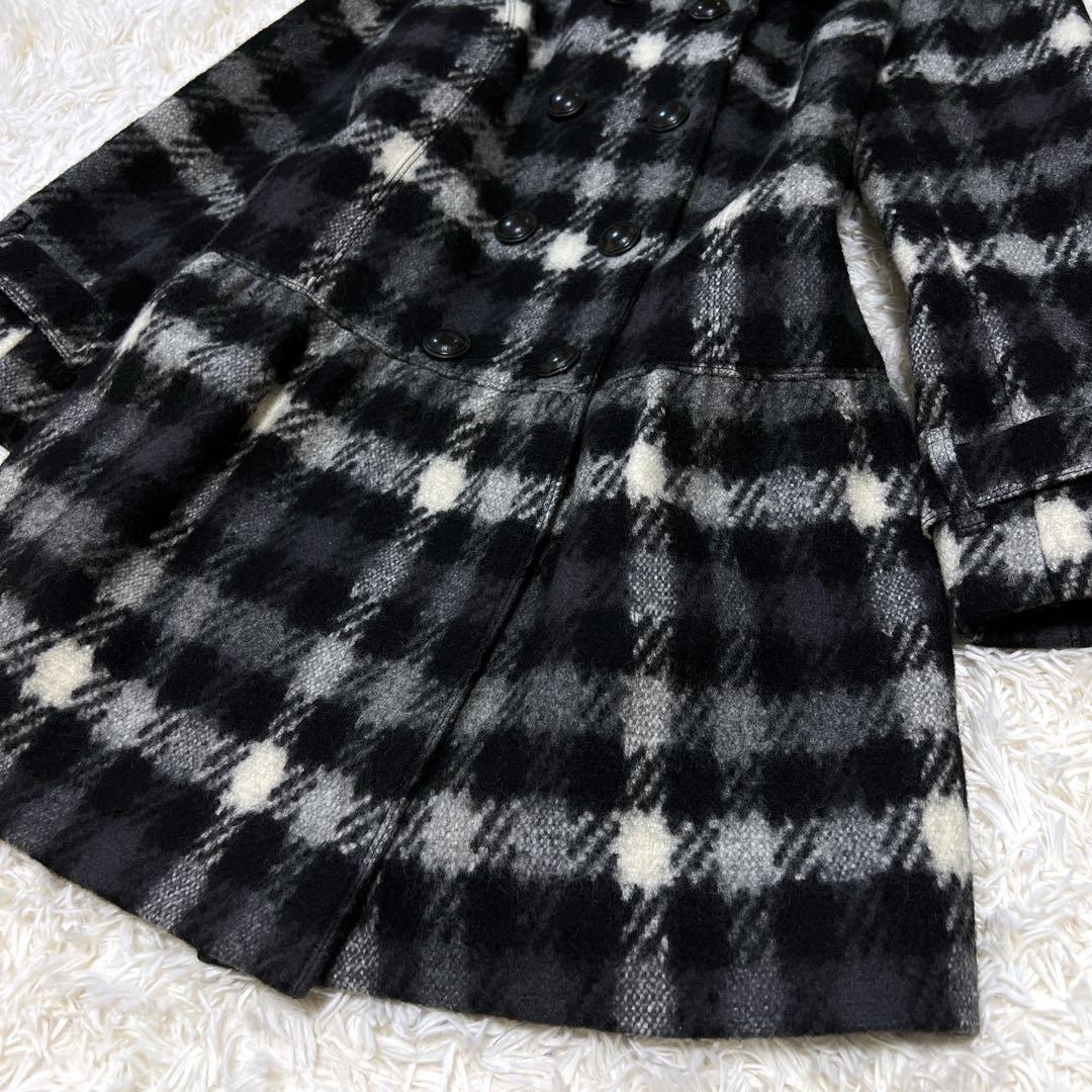 《希少✨大きいサイズ》バーバリーロンドン メガチェック ウール コート ツイード