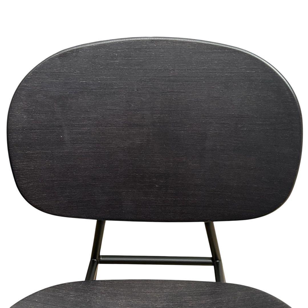 値下不可　美品　ASPLUND■トンディーナ　チェア　ブラック　イタリア製