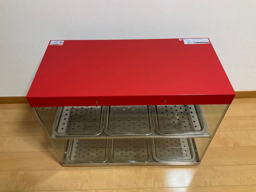 【送料無料】ホットショーケース 2段PRO-62HG 業務用 保温ショーケース