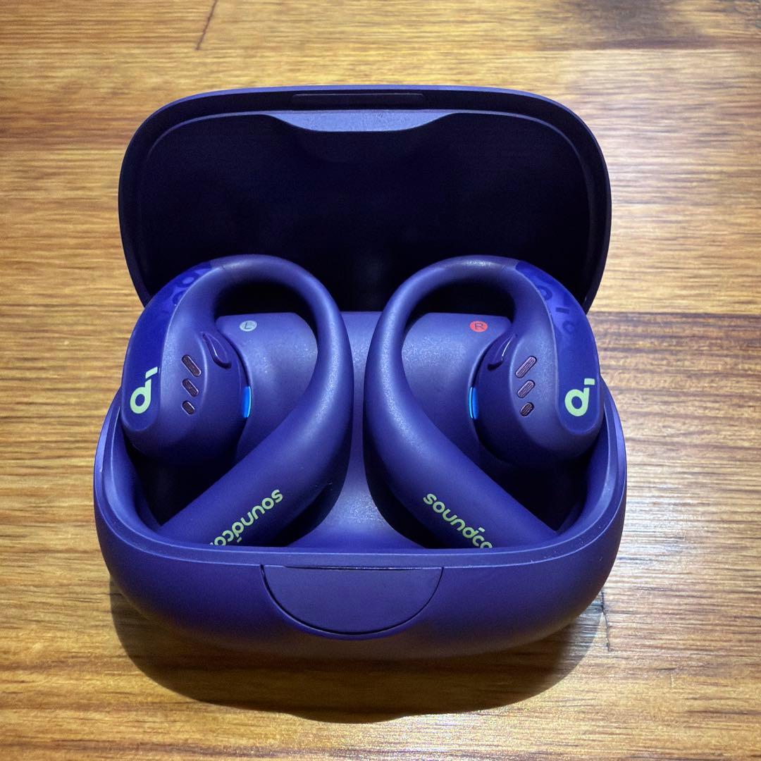 美品　anker soundcore AeroFit Pro ワイヤレスイヤホン