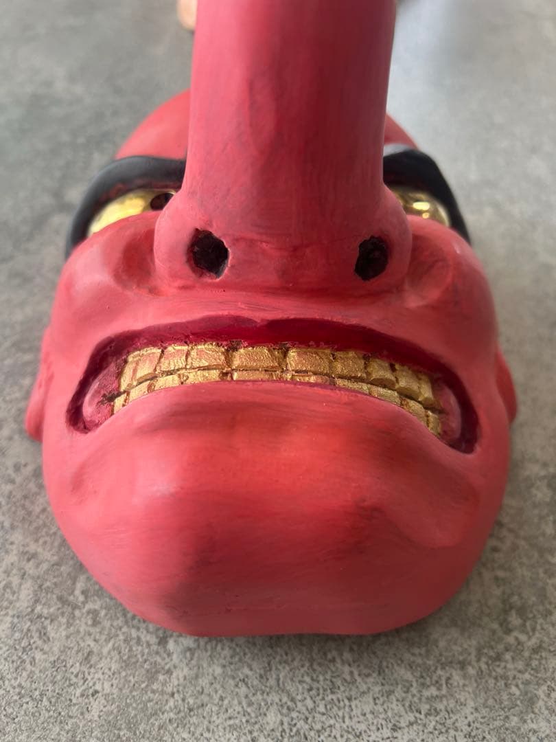 木彫面（天狗さん）