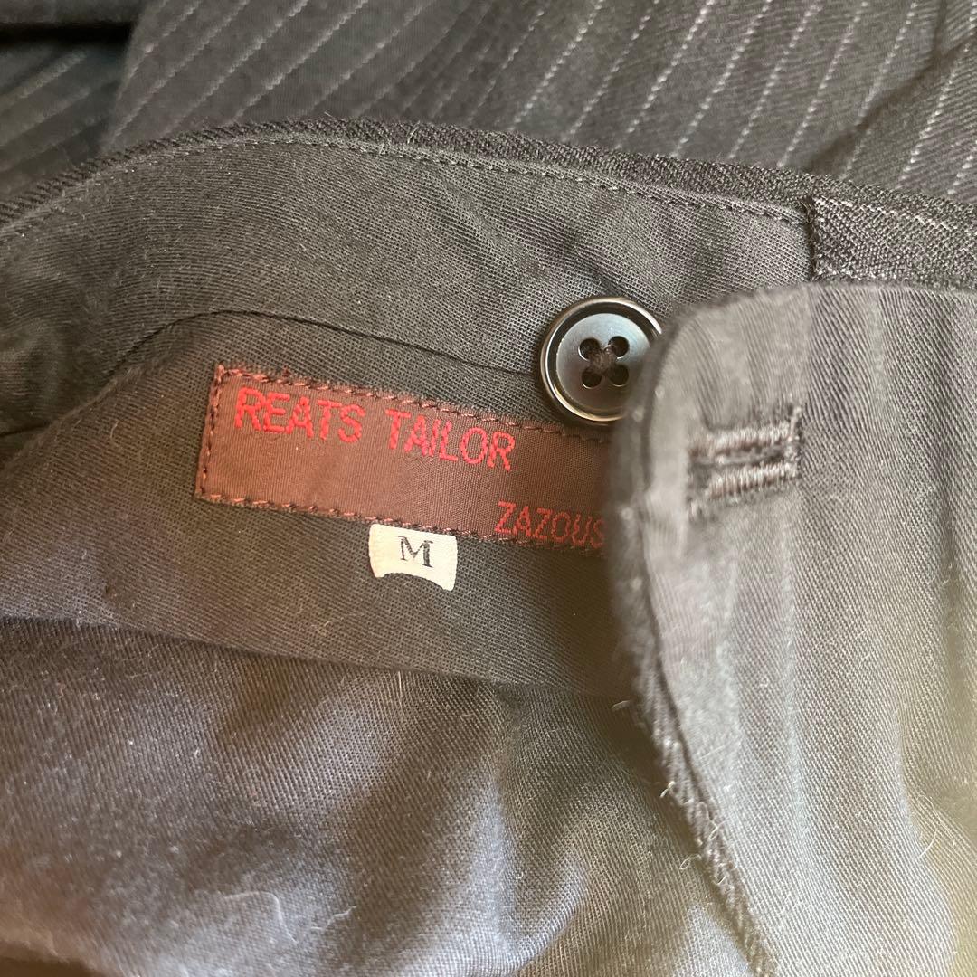 REATS TAILOR ZAZOUS ザズー ストライプ スーツセットアップM