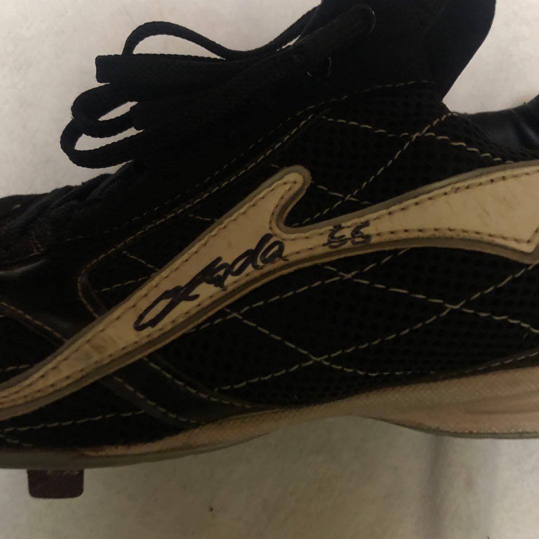 岡田幸文選手　実使用スパイク