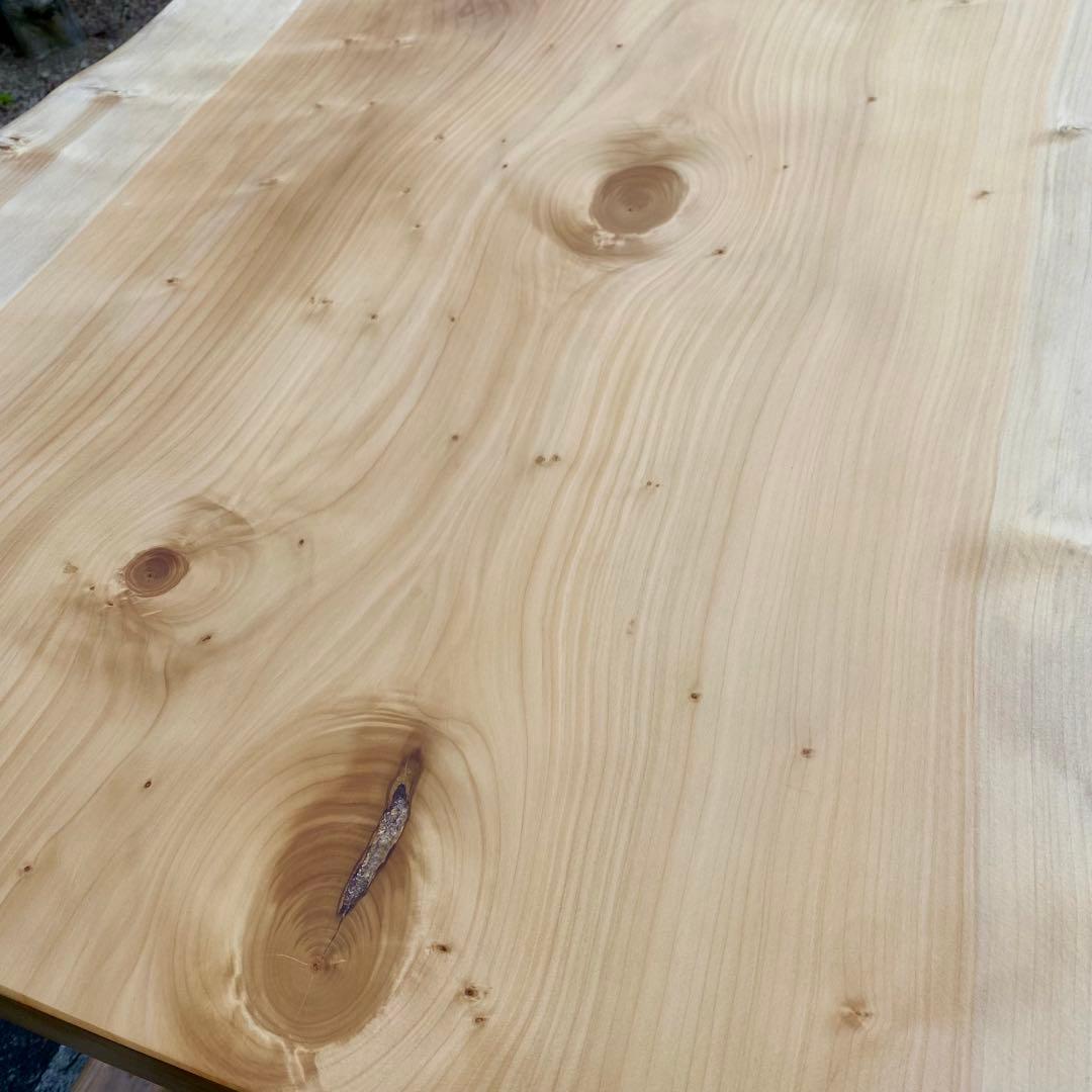 天然木　イチョウ　銀杏　一枚板 無垢　109