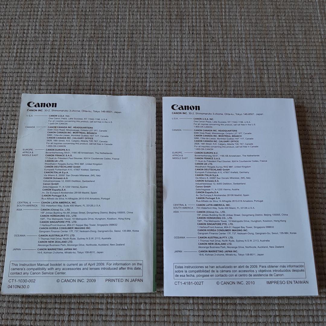 Canon EOS Rabel T1i 一眼レフカメラ