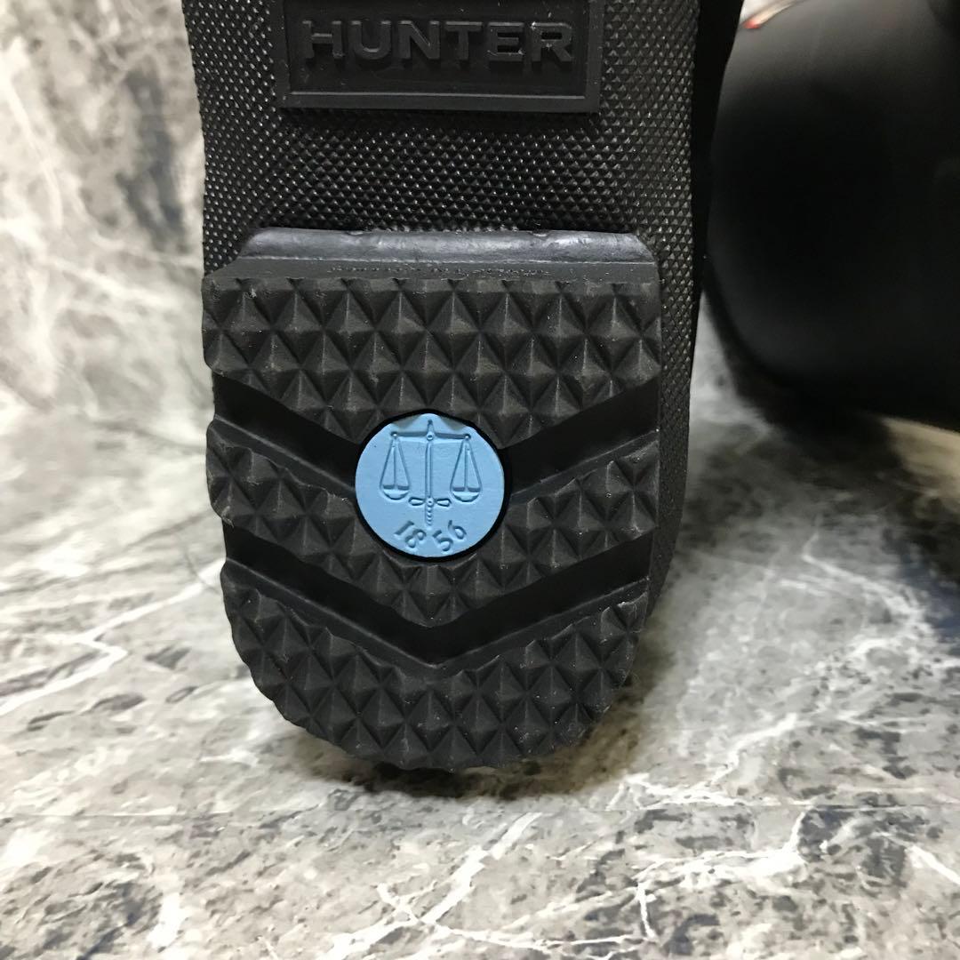 【未使用】HUNTER/ハンター メンズ オリジナル ショート ブーツ ブラック