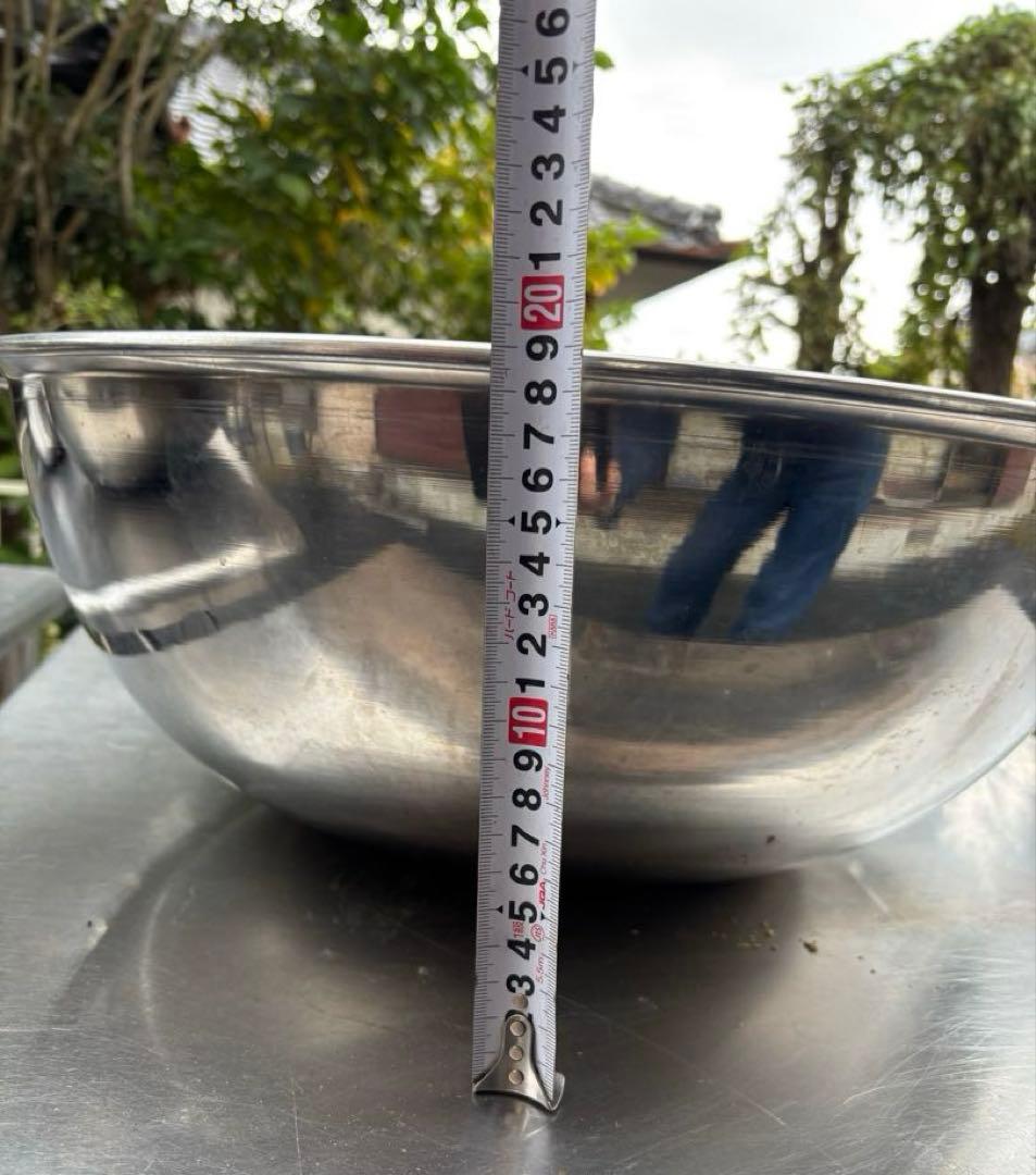 業務用ステンレスボウル特大　３セット