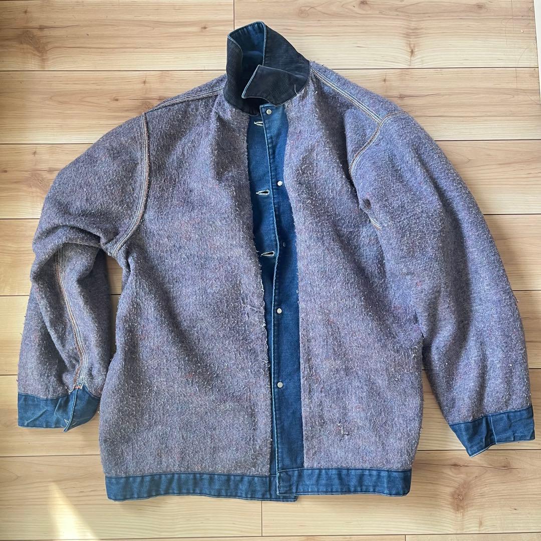 【最終価格】BIG MAC ビッグマック デニム カバーオール 襟コーデュロイ