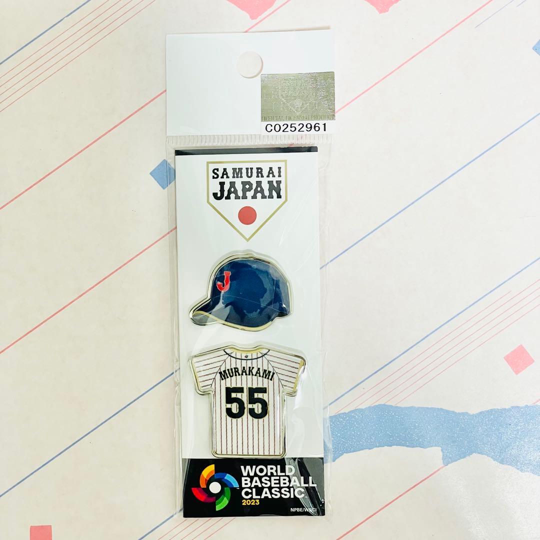 WBC2023　優勝記念　侍ジャパン　ピンバッジ　生産終了品　ドジャーストリオ
