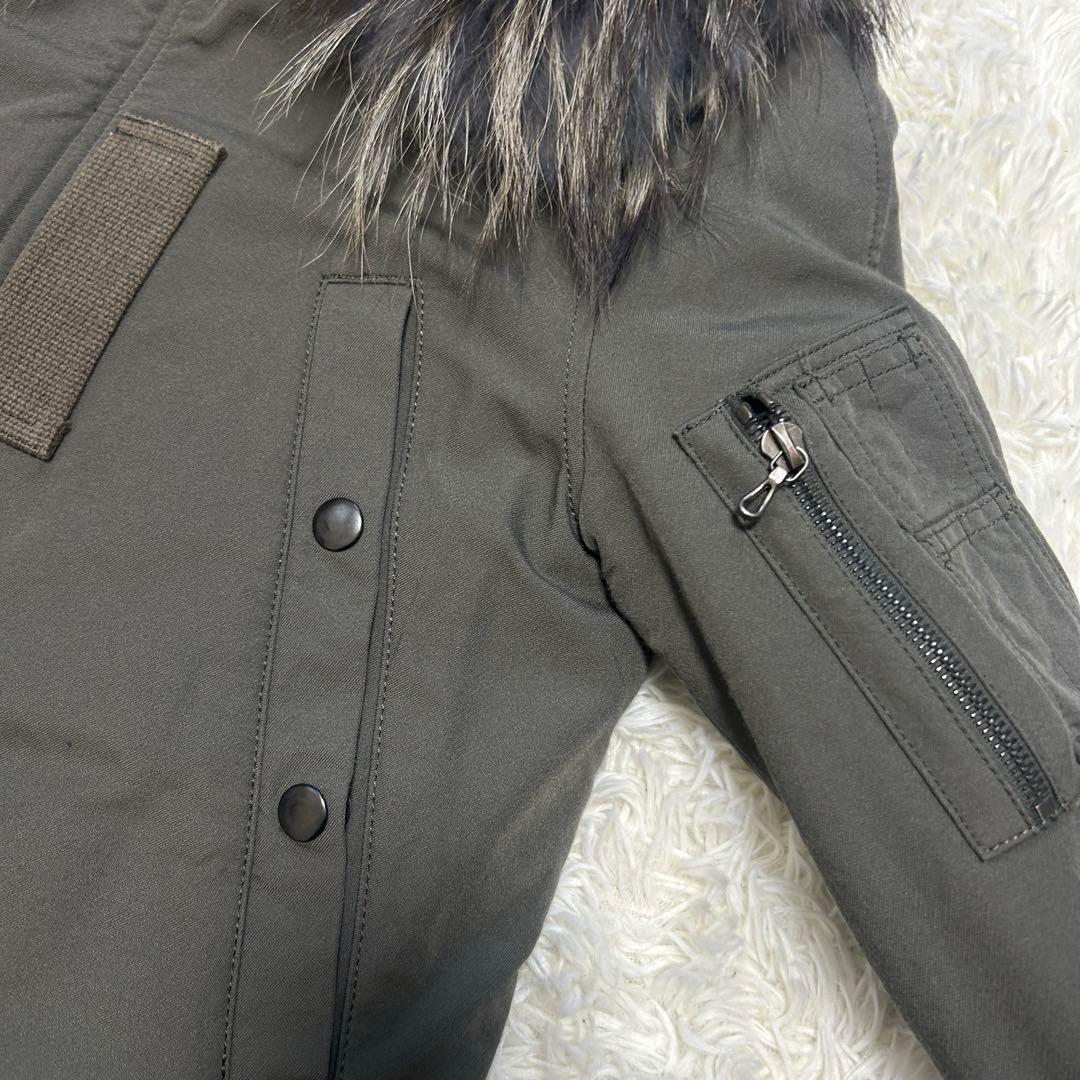 ATTACHMENT アタッチメント モッズコート　キルティング　カーキ　　1