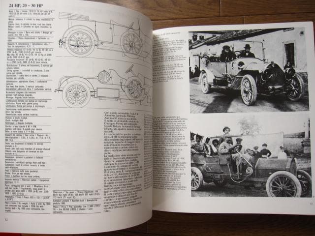 洋書 Alfa Romeo Catalogue raisone 1910-1989