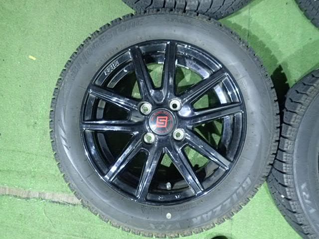 B1084【送料無料】スタッドレスタイヤ 155/65R14 4本セット