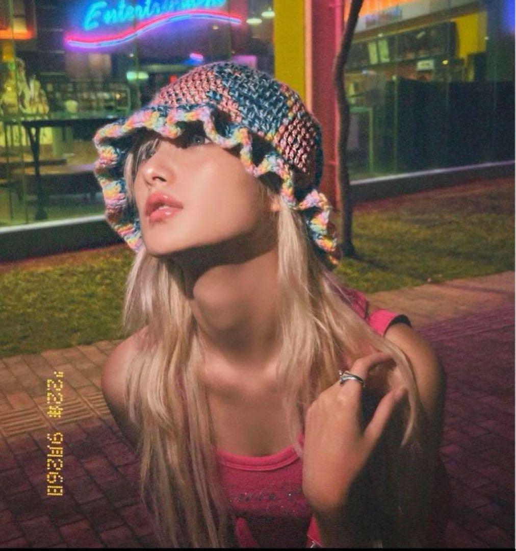 Y.A.R.N. ニットハット　ドクロ　itimi