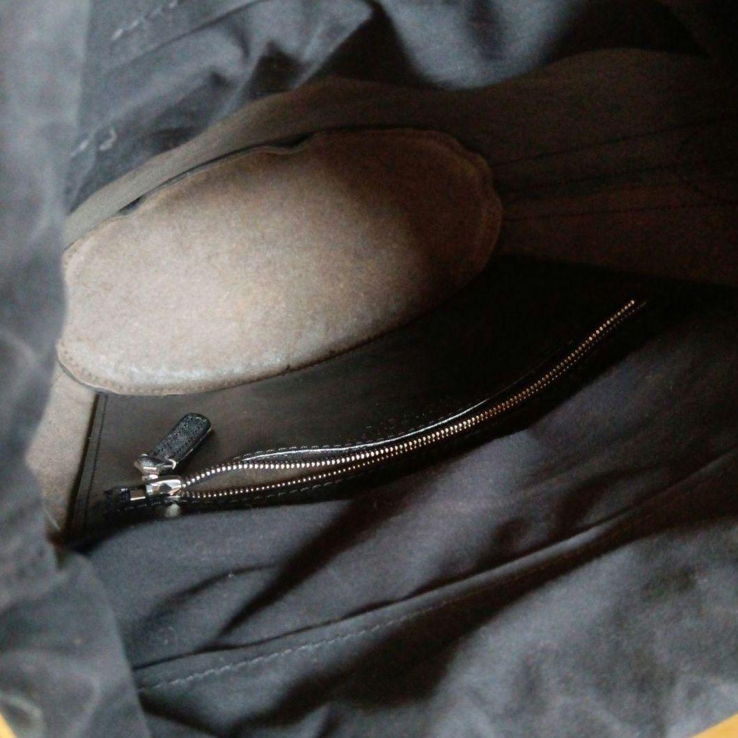 希少美品◆マーガレットハウエル ショルダーバッグ　バケツ　レザー　限定　ブラック