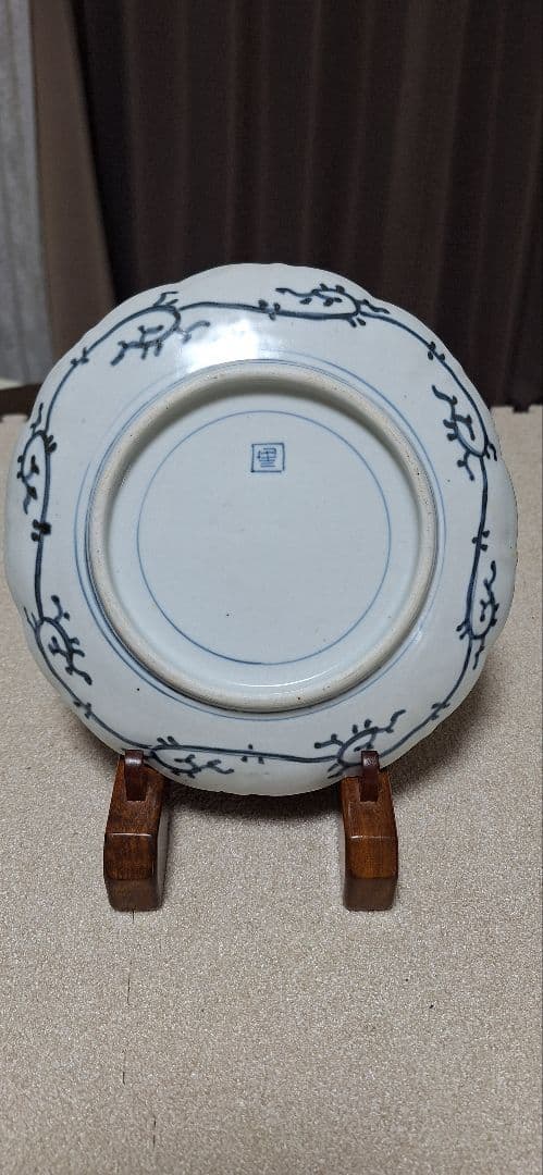 古伊万里　芙蓉手花鳥図