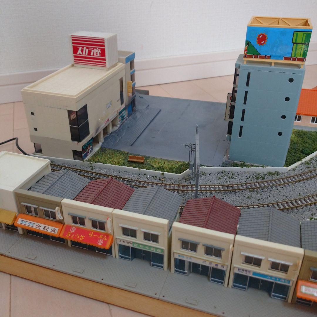 都市型モジュール、レイアウト、ジオラマ、Nゲージ
