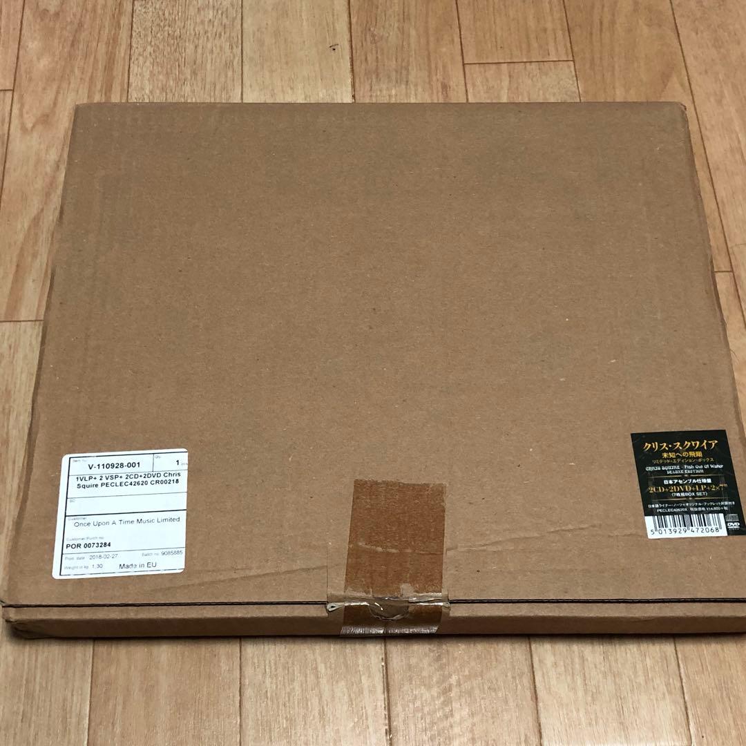 7枚組 (2CD+2DVD+LP+7インチ2) クリス・スクワイア 未知への飛翔