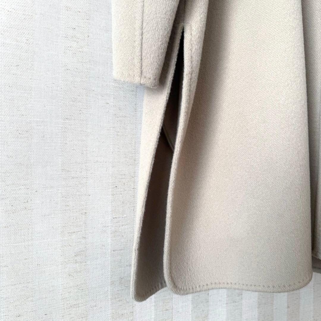 ebure エブール　スーパー120'sダブルビーバーショートコート