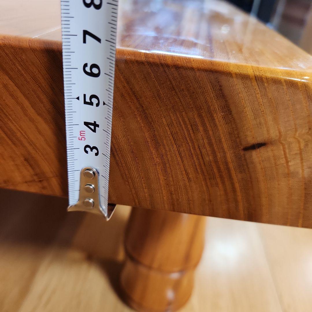 値下可　一枚板テーブル　②