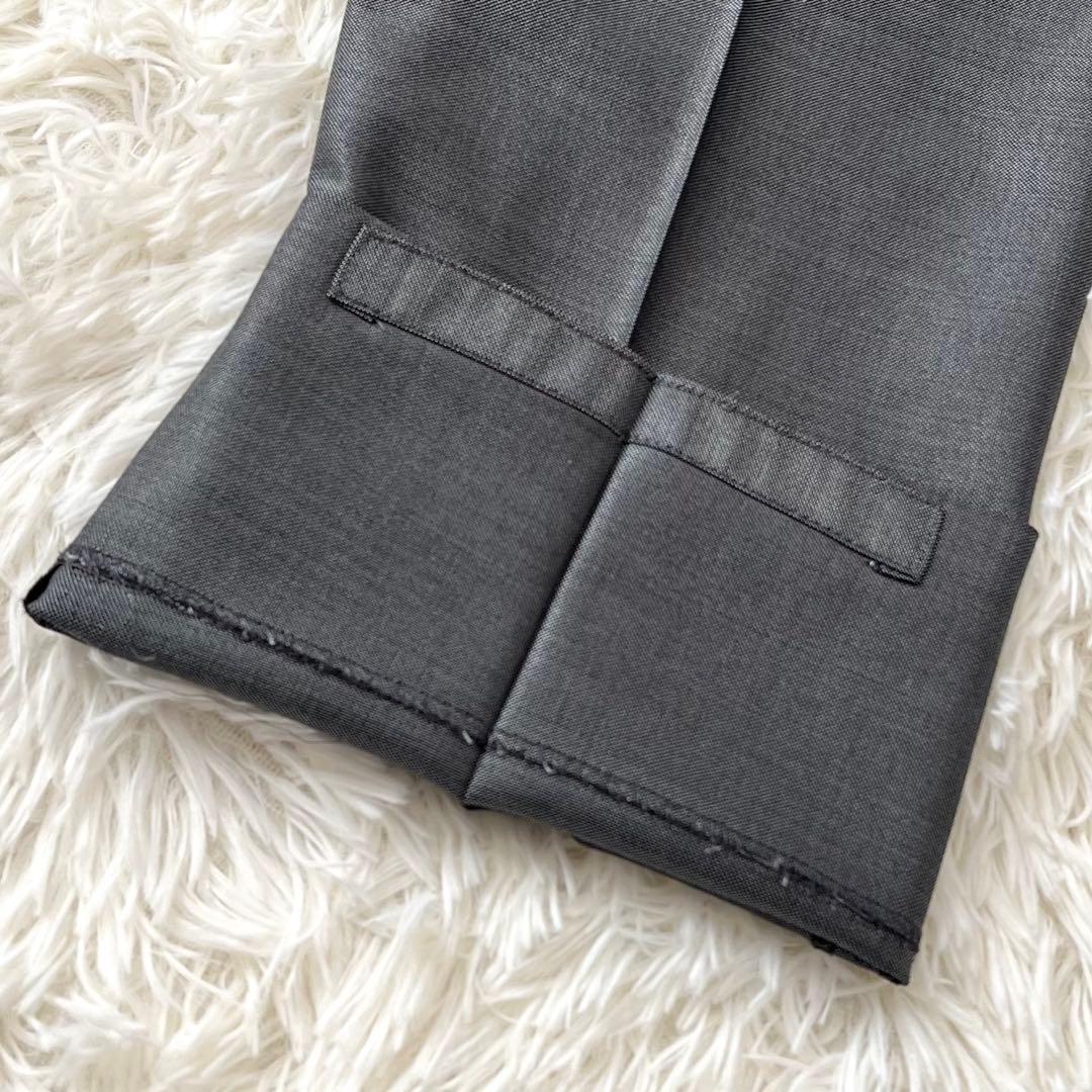 ESTNATION×PIACENZA 高級シルク混スーツ シルバー 50