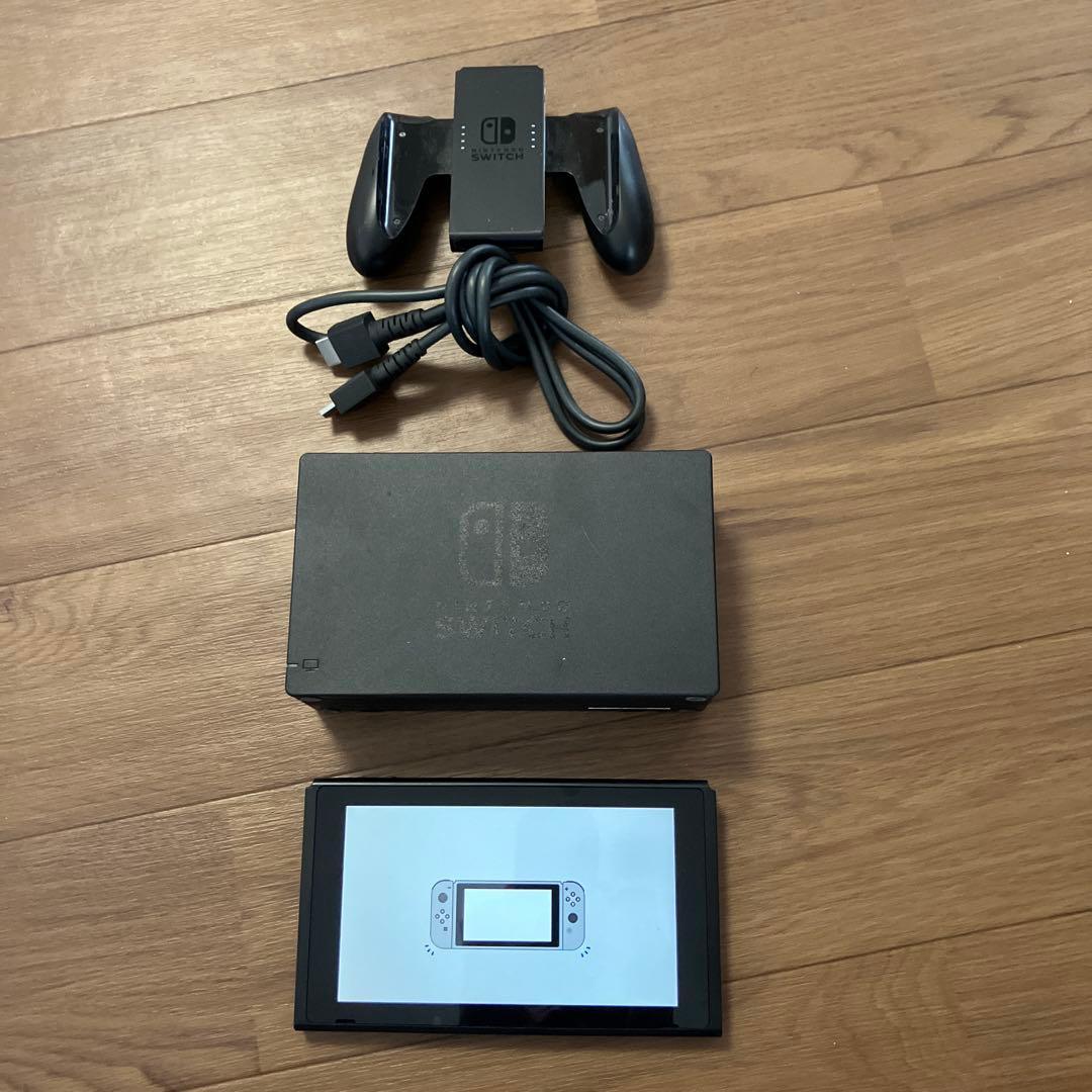 任天堂Switch本体ドックコントローラー付きジョイコン無し本体のみ動作確認すみ