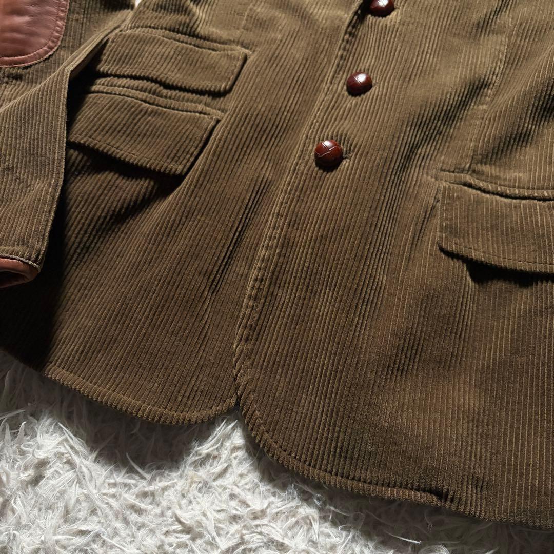 美品/希少■ラルフローレン テーラードジャケット　コーデュロイ　くるみボタン