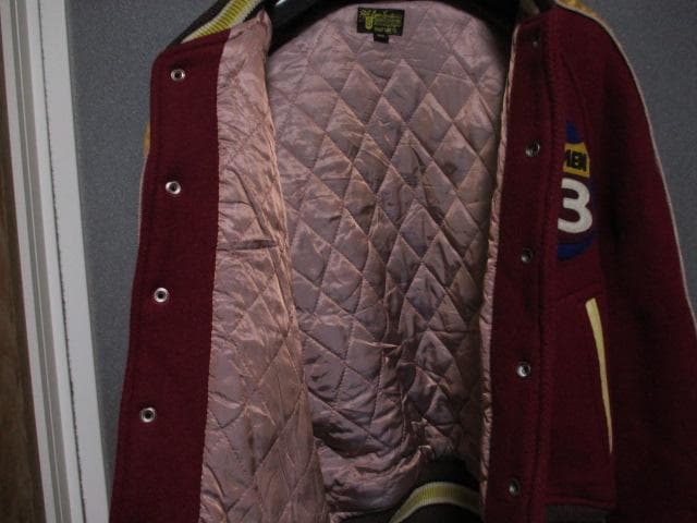 STYLE EYES アワードジャケット 肉厚 スタジャン メルトンウール×牛革