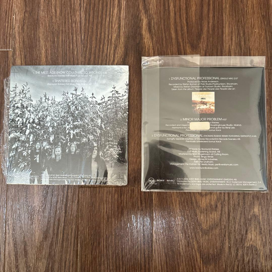 BACKYARD BABIES LP.EP.CD.DVD.FLYERヘヴィメタル