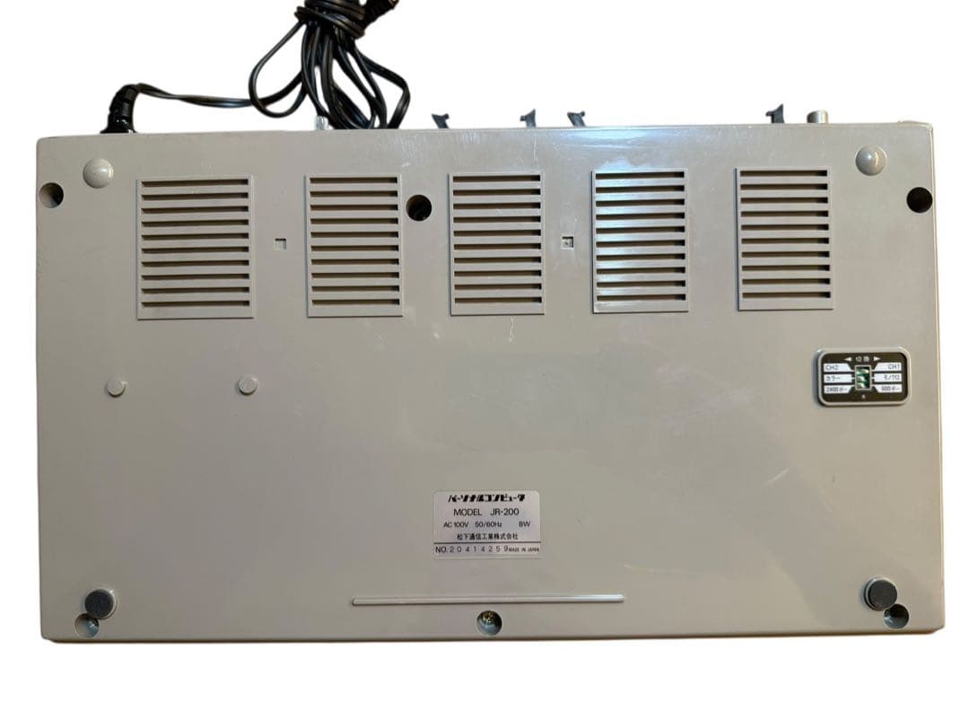 National JR-200＆Program Recorder RQ-8050