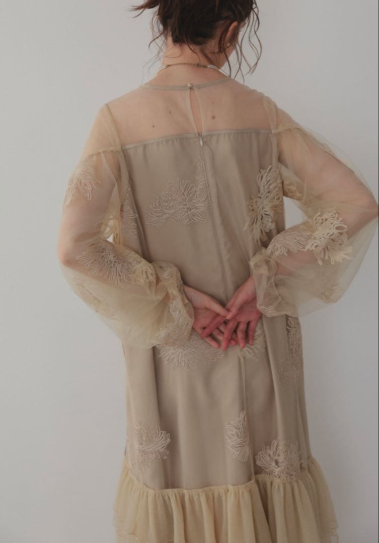 ★新品タグ付き★ドリードール　バルーンスリーブボリュームドレス　結婚式