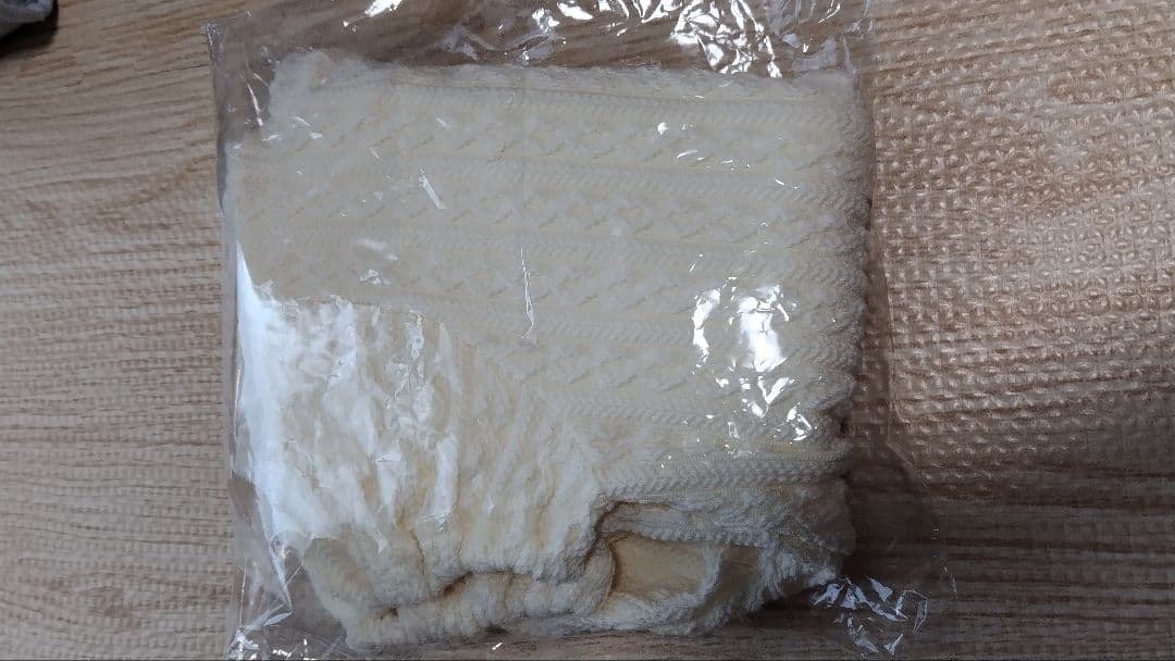 新品未使用　退院着&ボンネット (半袖)　mocomoco