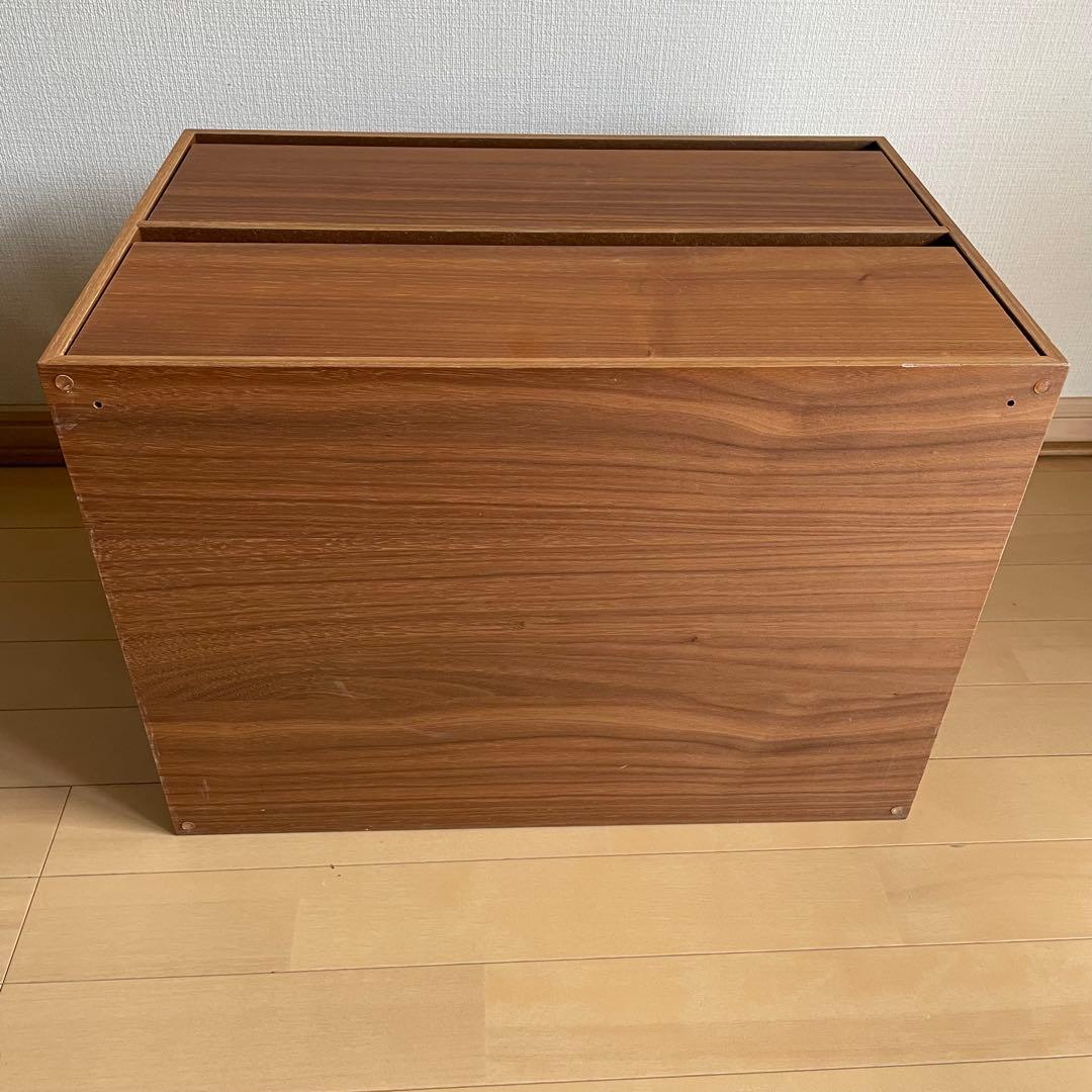 廃盤　希少　無印良品 木製　収納　ケース 引出式
