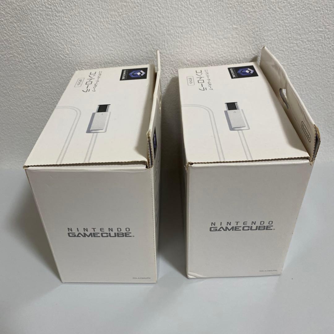 【GC】ゲームキューブ　コントローラ　ホワイト　2個
