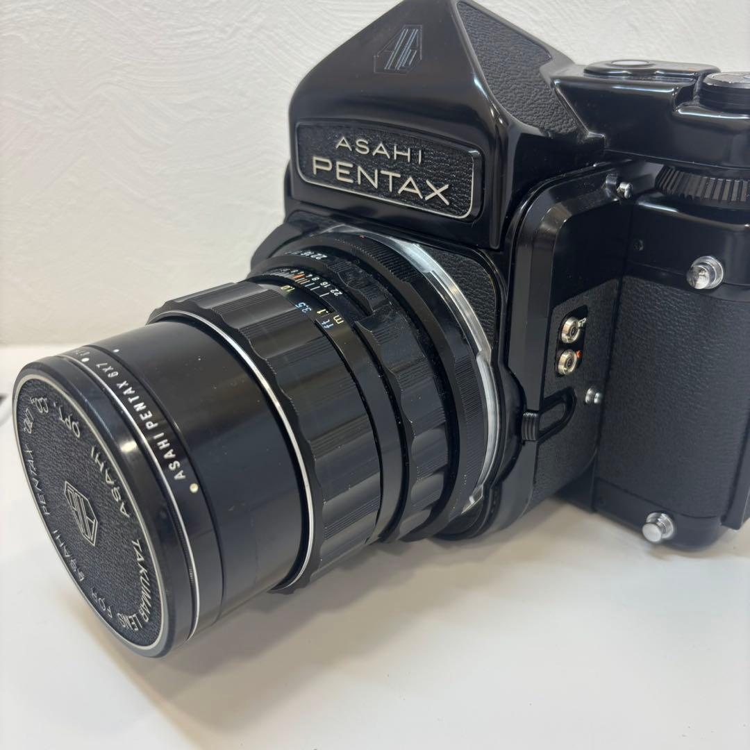 ASAHI PENTAX 6x7 中判フィルムカメラ バケペン