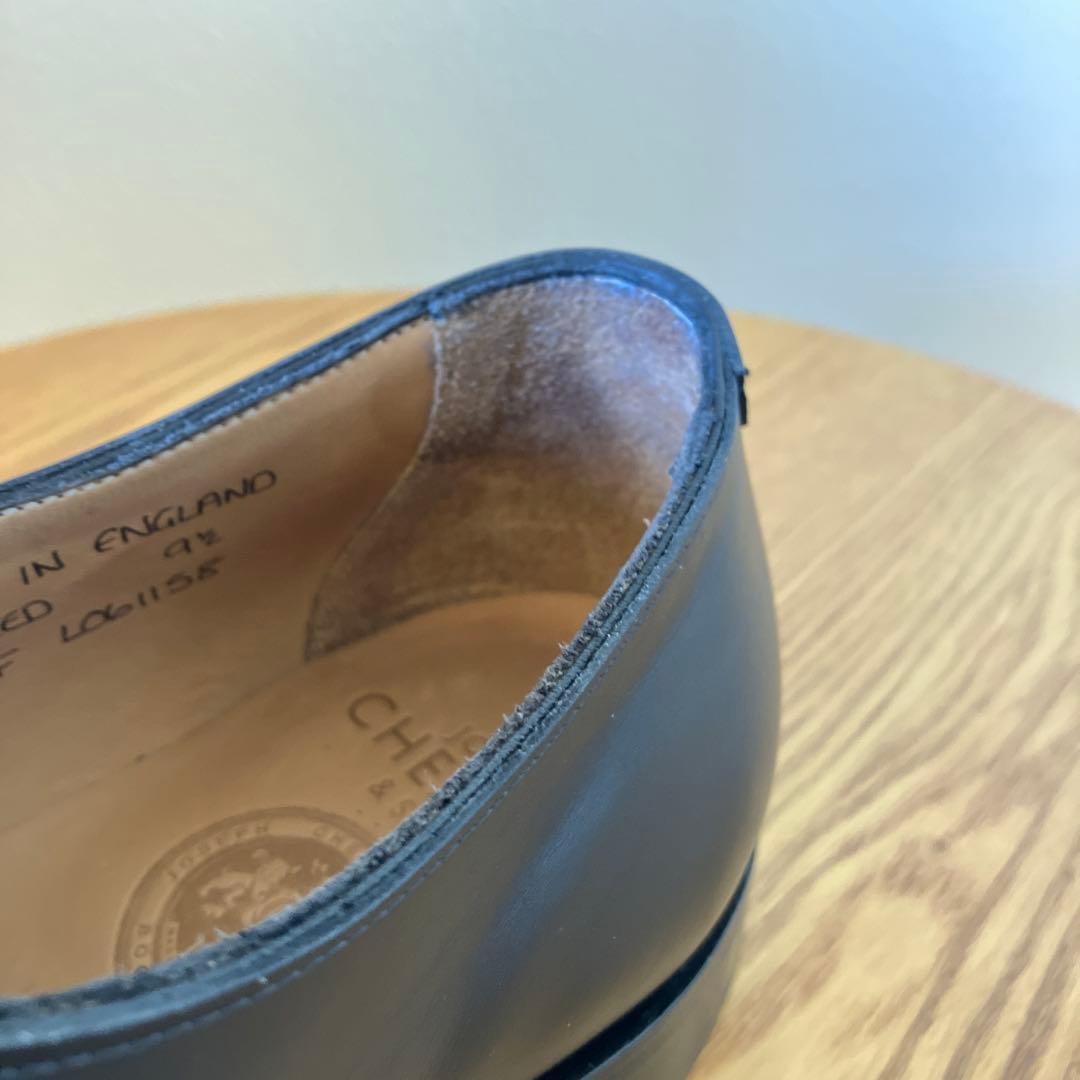 専用 箱付き ジョセフ・チーニーのアルフレッド ブラック 9.5 F