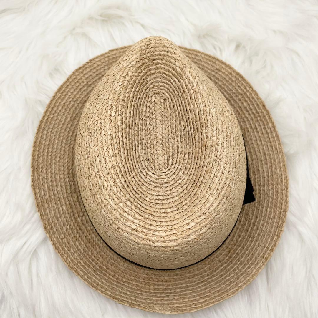 ☆未使用・タグ付☆ ヘレンカミンスキー Avara ラフィアハット 帽子 中折れ