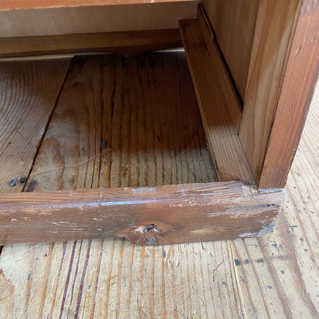 アンティーク オープンラック 木製棚 チェスト 食器棚 本棚 z895