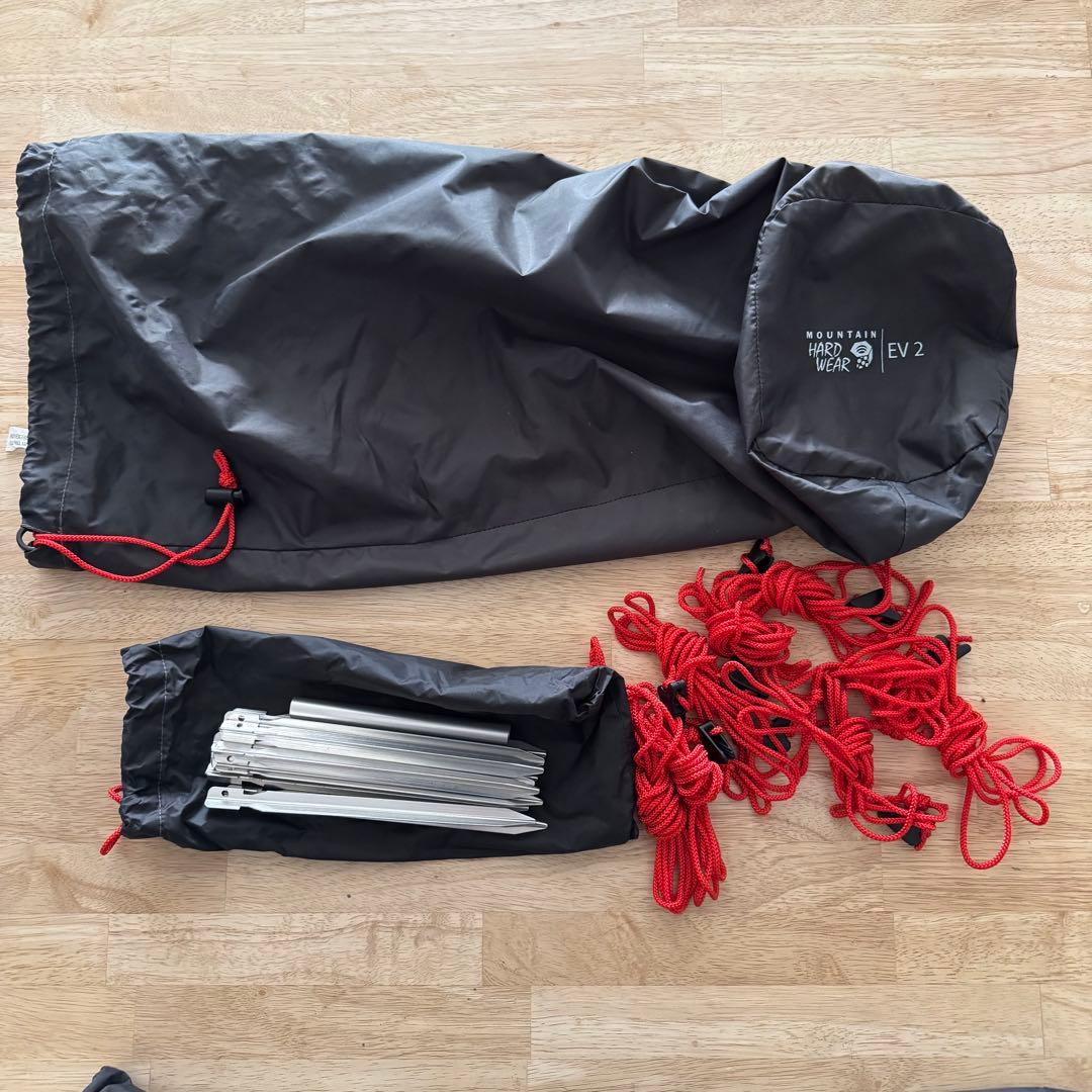 Mountain Hardwear EV2 雪山テント オレンジ