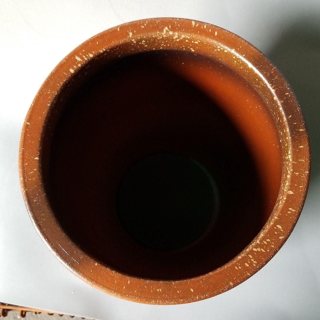 信楽焼傘立て  ポイントメッシュ 高さ４７cm