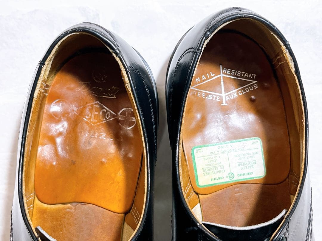 貴重!!!【美品】60's〜70's カナダ製 ヴィンテージシューズ 約26cm