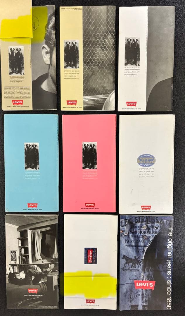 カタログ　Levi’s BOOK Lee OFFICIAL HANDBOOK