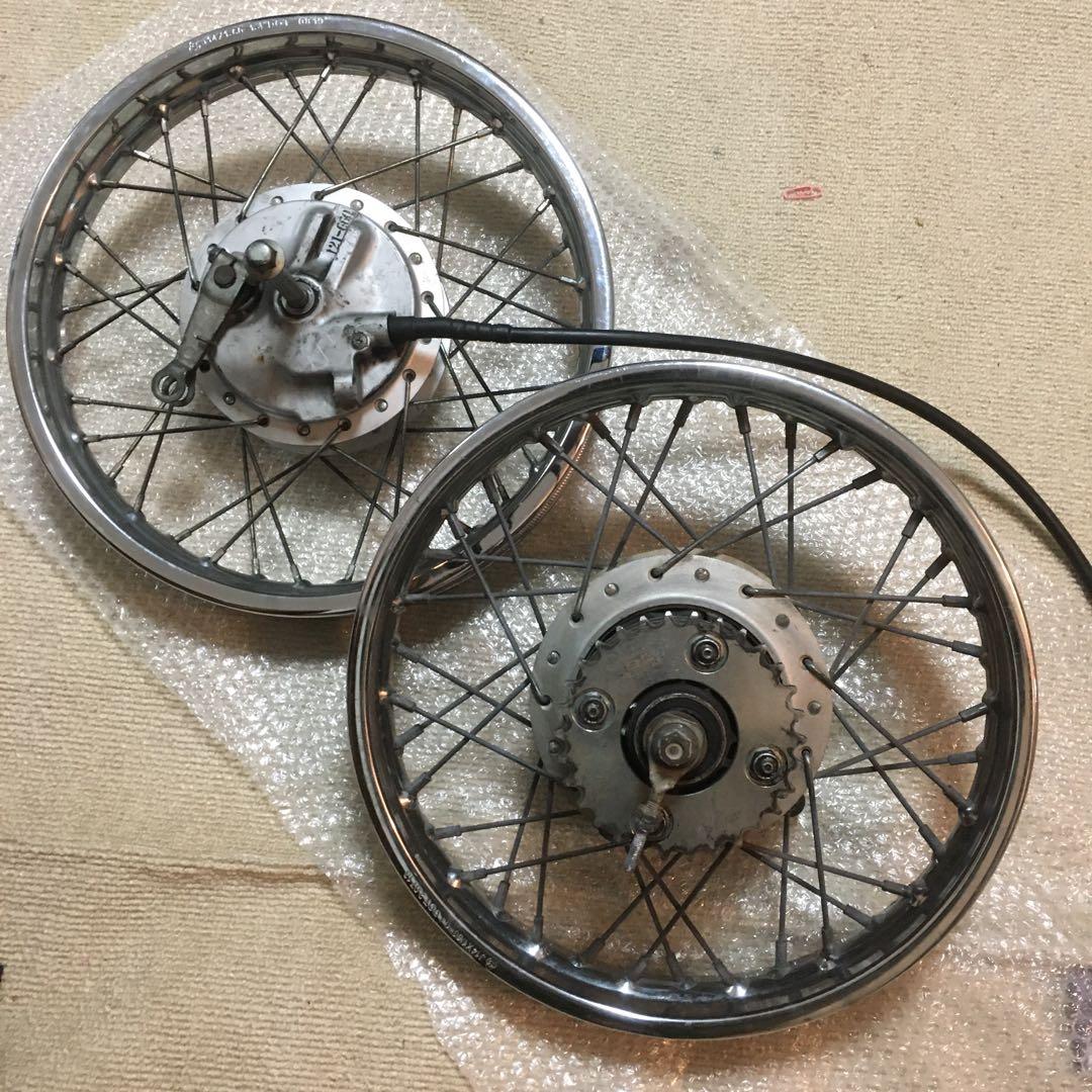 スーパーカブ　ホイールセット