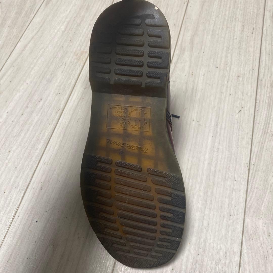 【送料無料】ドクターマーチン8ホールチェリーレッド UK9