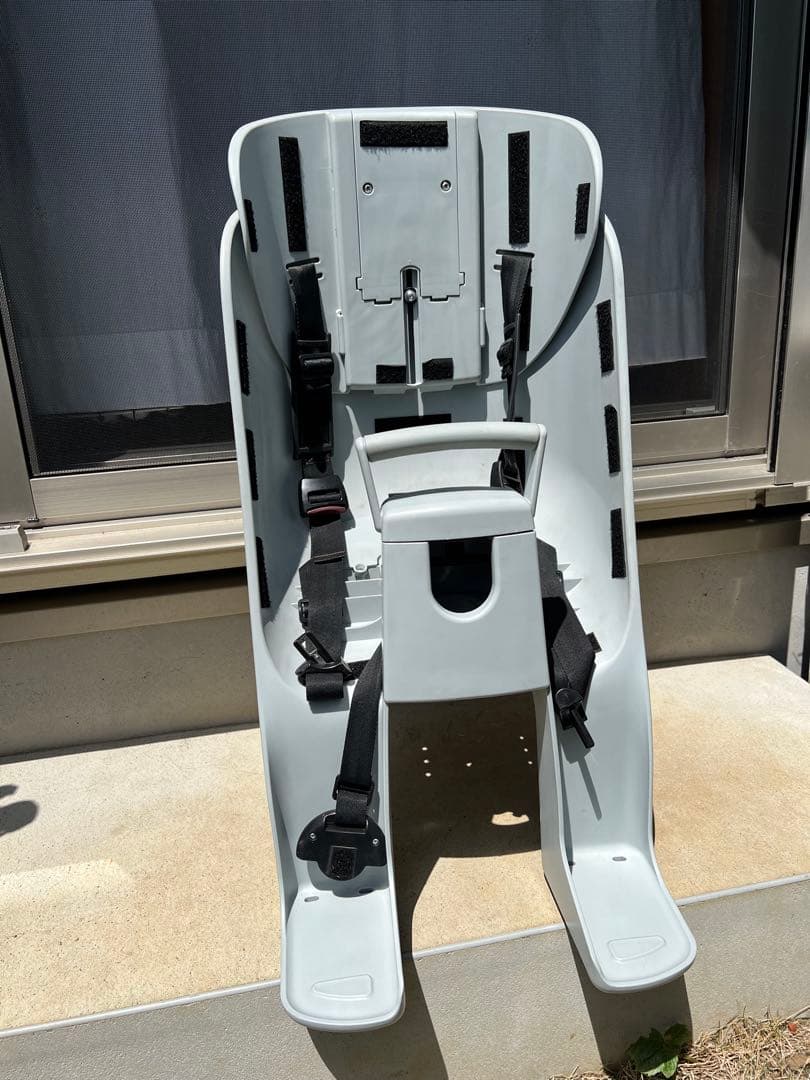 ビッケ モブ フロント チャイルドシート&クッション ブルーグレー bikke